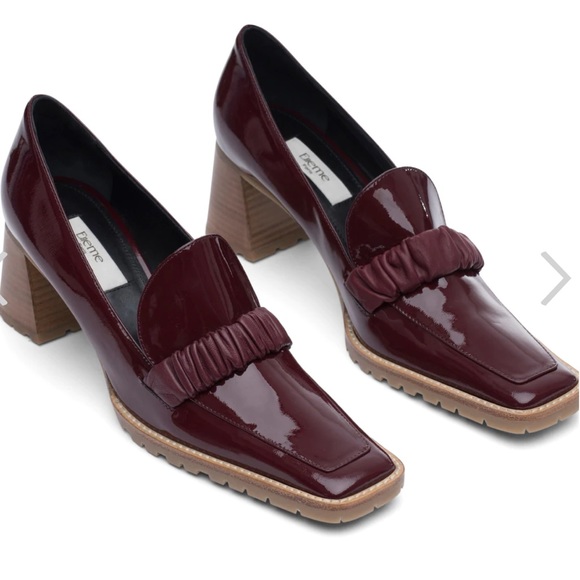 Elleme Paris Chouchou Heel Loafter Patent Burgundy - Picture 10 of 10
